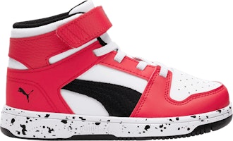 (Preschool) Puma Rebound LayUp 'Speckled - High Risk Red' 386925-01 (Preschool) Puma Rebound LayUp 'Speckled - High Risk Red' 386925-01