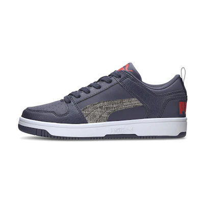 (PS) Puma Rebound Layup Garment Washed (Big ) Blue/Brown/White