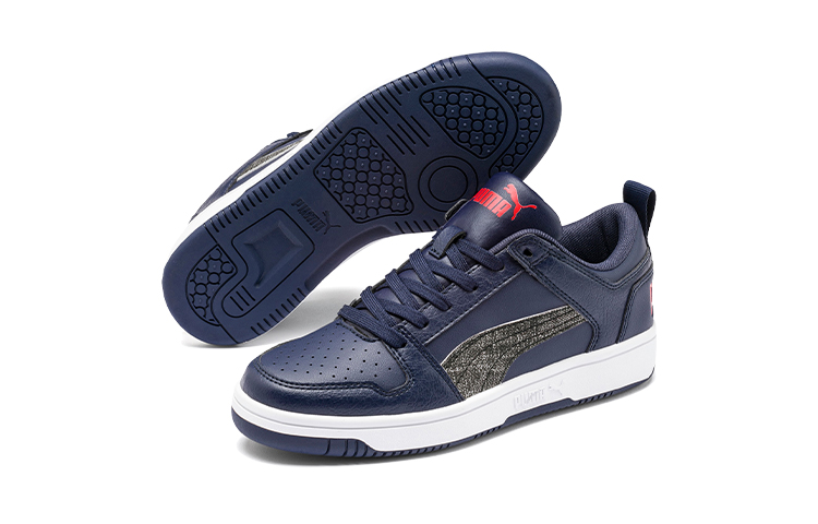 (PS) Puma Rebound Layup Garment Washed (Big ) Blue/Brown/White 圖 5