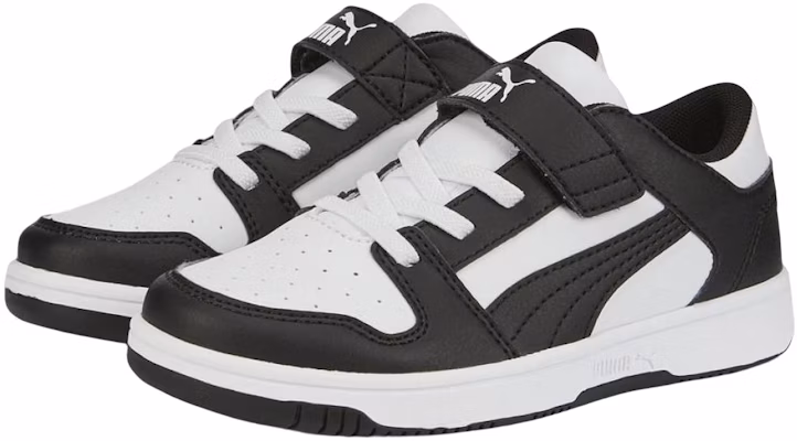 (PS) 彪马 Rebound Lay-Up Lo V '白黑'篮球鞋 370492-16 Lookbook (PS) 彪马 Rebound Lay-Up Lo V '白黑'篮球鞋 370492-16