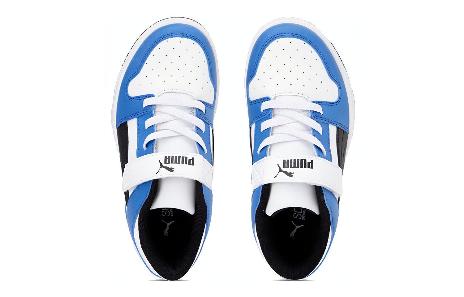 Lookbook (PS) Puma Rebound Layup Lo Sl 'Putih Biru Hitam' 370492-06