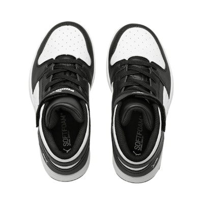 (PS) プーマ リバウンド レイアップ SL スニーカー (黒) 370488-01 Lookbook (PS) プーマ リバウンド レイアップ SL スニーカー (黒) 370488-01