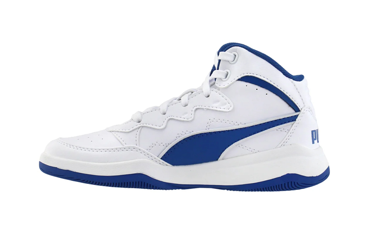 (Preschool) Puma Rebound Playoff SL 'White Blue' 370934-04