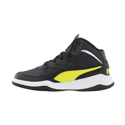 (PS) Puma Rebound Playoff SL Mid 'Black Yellow'