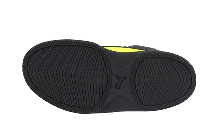 Purchase (Preschool) Puma Rebound Playoff SL Mid 'Black Yellow' 370934-05