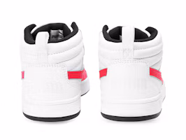 Shop 中童 PUMA REBOUND Street2 Lv Ps 休閒 防滑輕便耐磨 中筒 兒童板鞋 白紅