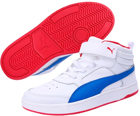 (Preschool) Puma Rebound Street2 Lv Ps Sneakers White/Blue 363914-07 Lookbook (Preschool) Puma Rebound Street2 Lv Ps Sneakers White/Blue 363914-07