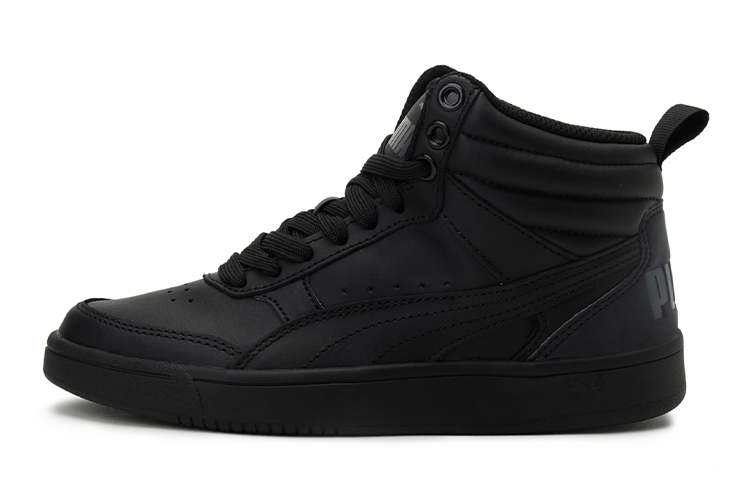 (Preschool) Puma Rebound Street V2 Leather 'Black' 363913-01