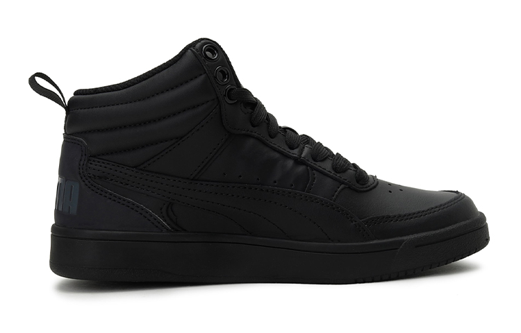 Order (Preschool) Puma Rebound Street V2 Leather 'Black' 363913-01