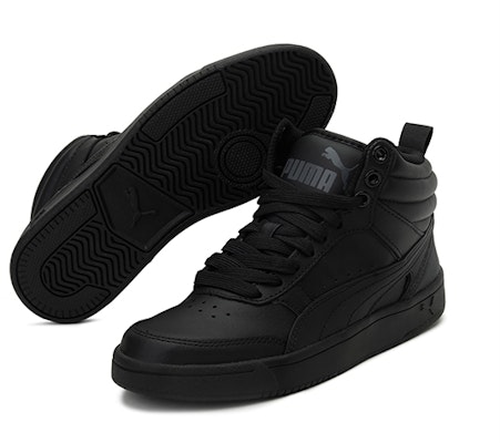(PS) Puma Rebound Street V2 Kulit 'Hitam' 363913-01 Lookbook (PS) Puma Rebound Street V2 Kulit 'Hitam' 363913-01