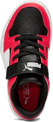 (Preschool) Puma Rebound V6 Low Little Kid 'High Risk Red Black' 390439-01 Shop (Preschool) Puma Rebound V6 Low Little Kid 'High Risk Red Black' 390439-01
