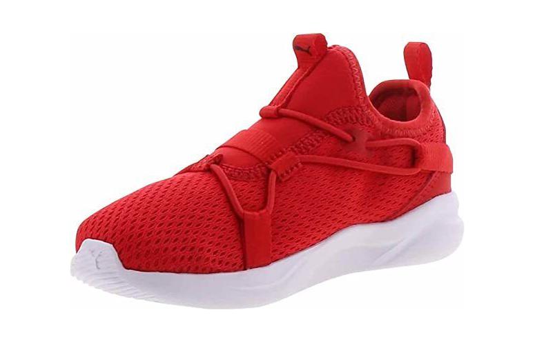 Lookbook (Preschool) Puma Rift Running Shoe 'Red Black' 376537-01