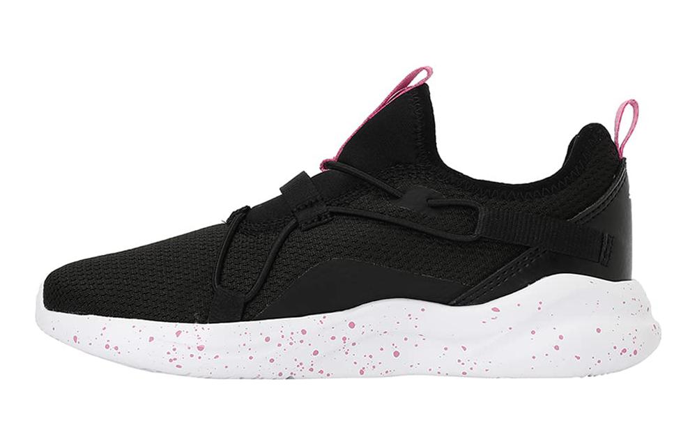 (Preschool) Puma Rift Slip-On 'Black Purple' 377241-01