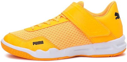 (Toddler) Puma Rise Xt Eh 4 Running Shoes Yellow/White/Black 105779-01 (Toddler) Puma Rise Xt Eh 4 Running Shoes Yellow/White/Black 105779-01