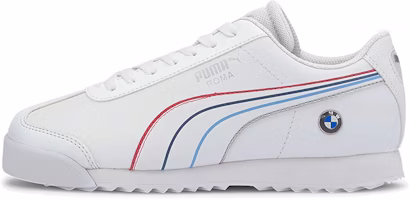 (Youth) Puma Bmw M Motorsport Roma Low Running Shoes White 306528-02 (Youth) Puma Bmw M Motorsport Roma Low Running Shoes White 306528-02