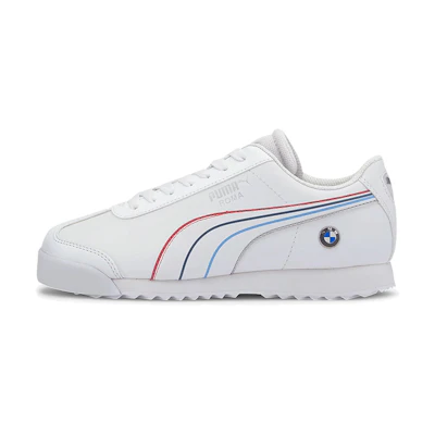 (Youth) Puma Bmw M Motorsport Roma Low Running Shoes White