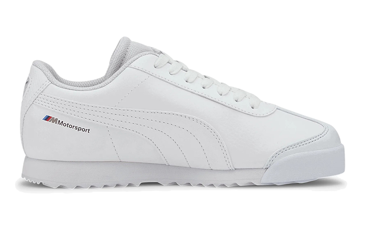 Order (JR) 彪马宝马M赛车罗马低帮跑步鞋白色 306528-02