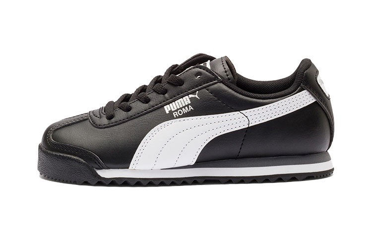 (Preschool) Puma Roma Basic 'Black White' 361594-01