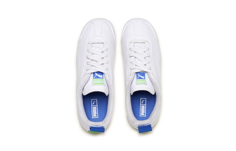 (Preschool) Puma Roma Retro 'White Blue Green' 373714-01 - 373714-01 ...