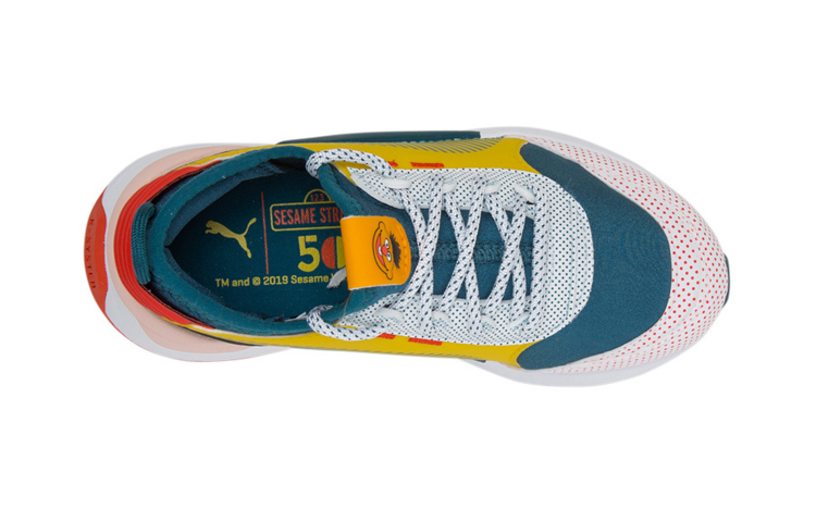 Lookbook (PS) Puma RS-0 'Sesame Street 50 - Putih Kuning' 369043-02