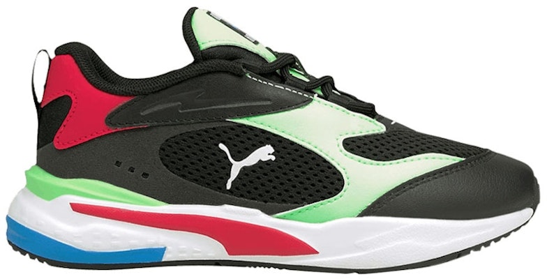 (Preschool) Puma RS-Fast 'Black Elektro Green' 375698-01 Buy (Preschool) Puma RS-Fast 'Black Elektro Green' 375698-01