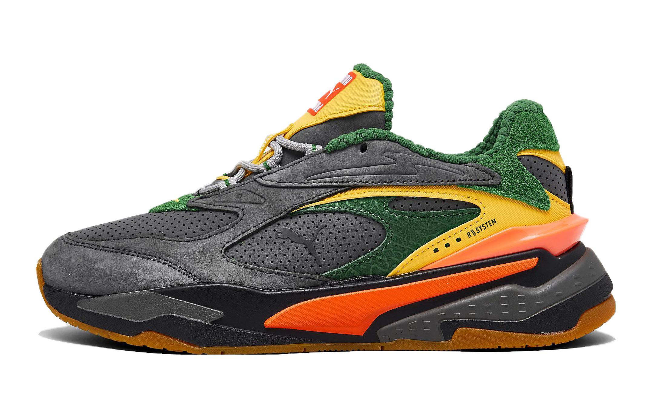 (Preschool) Puma RS-Fast 'Black Yellow' 380812-01