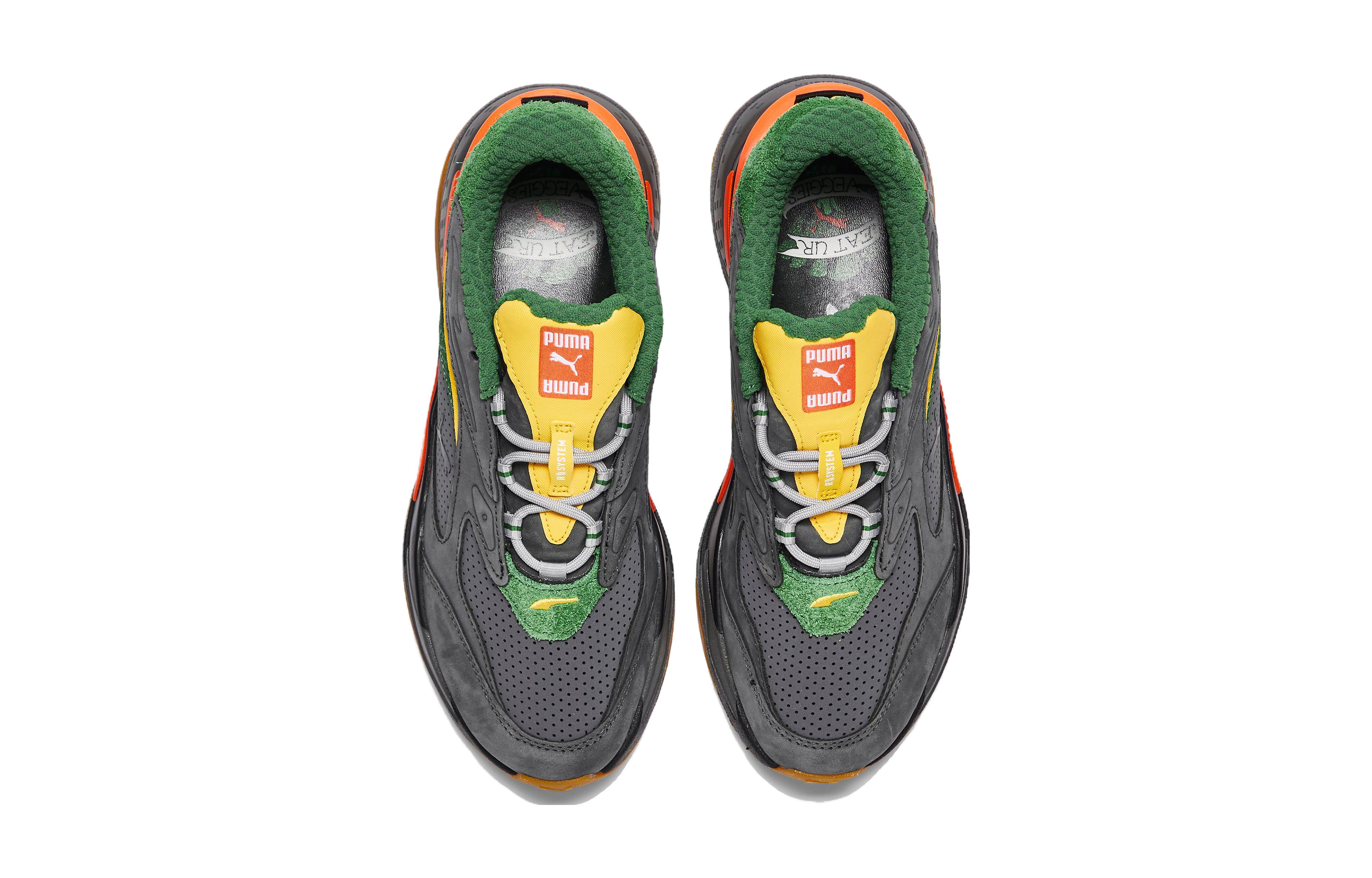 Lookbook (PS) Puma RS-Fast 'Negro Amarillo' 380812-01