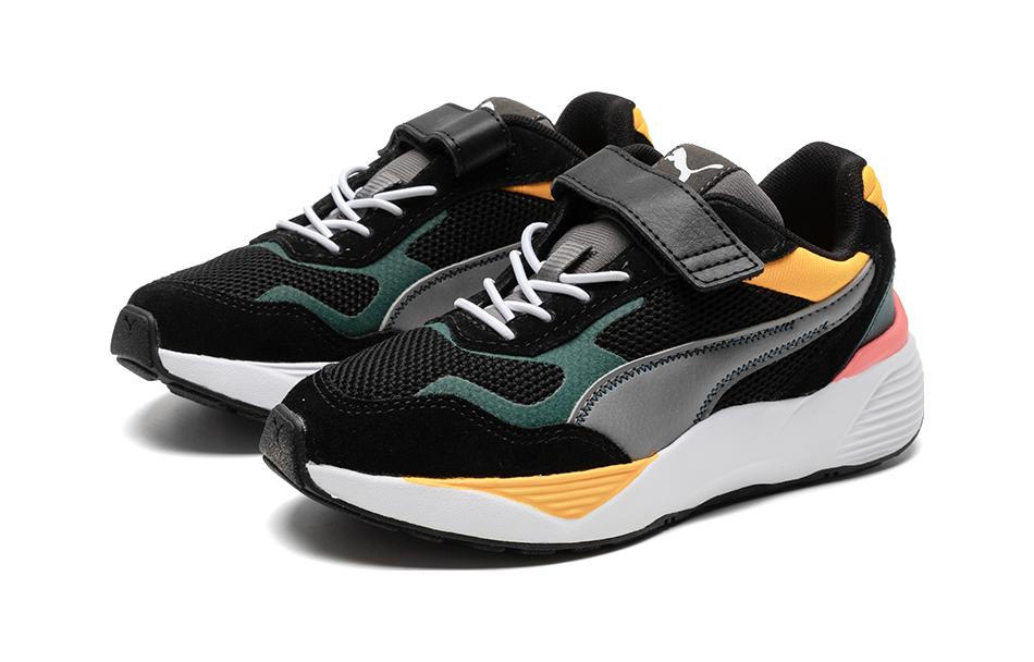 Lookbook (PS) Puma Rs-Metric ''Noir Gris Jaune'' 386051-05
