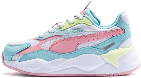 中童 Puma Rs-X³ 夏日飛濺 藍粉 Buy 中童 Puma Rs-X³ 夏日飛濺 藍粉