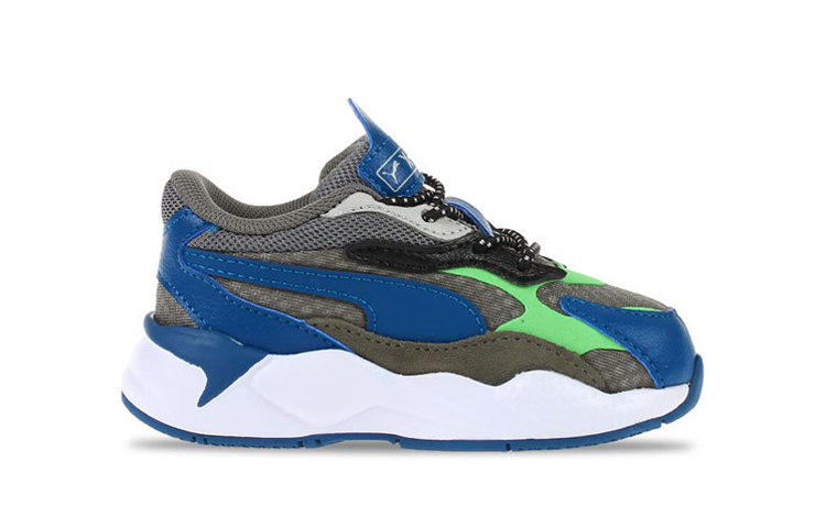 Order (PS) 彪马RS-X³ "城市攻击灰蓝绿" 373143-02