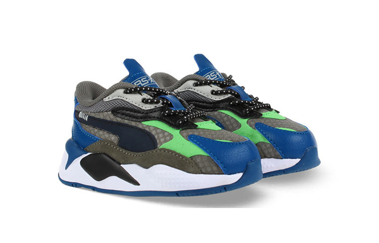 Lookbook (PS) 彪马RS-X³ "城市攻击灰蓝绿" 373143-02