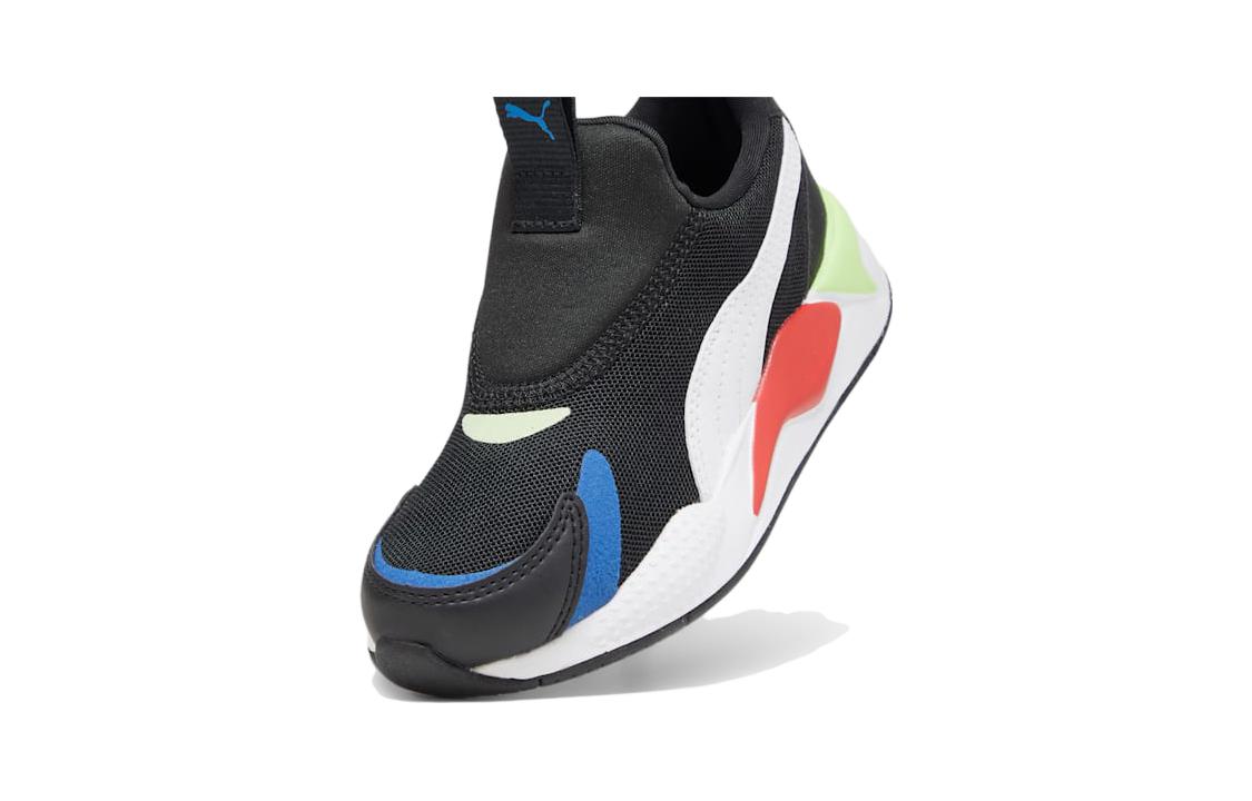 Shop 中童 PUMA RS-X 舒適百搭 兒童休閒鞋 黑紅