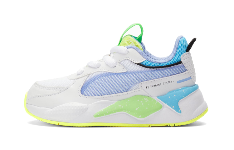 Buy (PS) プーマ RS-X エアブラシ (キッズ/エレクトログリーン) 382764-02