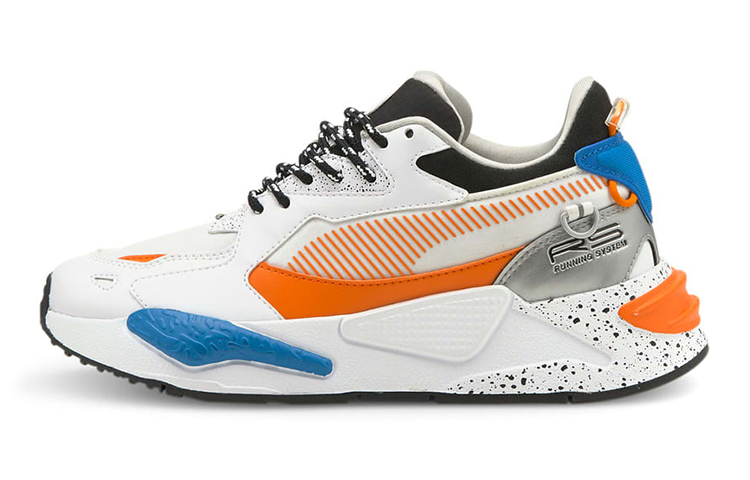 (Preschool) Puma RS-Z Astronauts Jr Low-Top Running Shoes K White/Orange/Blue 380900-01