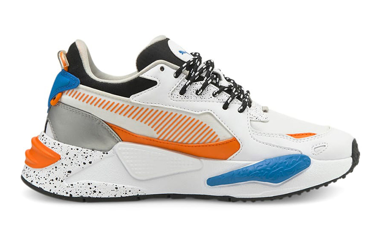 Order (Preschool) Puma RS-Z Astronauts Jr Low-Top Running Shoes K White/Orange/Blue 380900-01