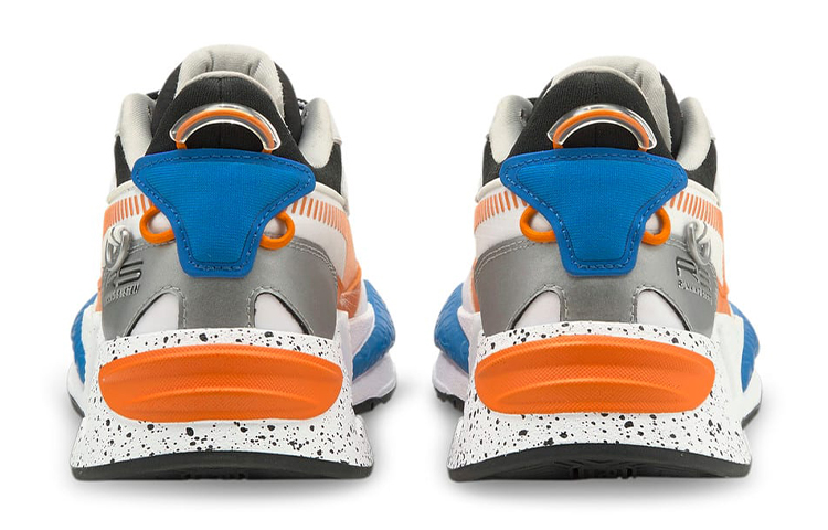 Shop (Preschool) Puma RS-Z Astronauts Jr Low-Top Running Shoes K White/Orange/Blue 380900-01