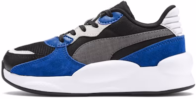 (Preschool) Puma Rs 9.8 Sneakers White/Blue/Black 370606-02 (Preschool) Puma Rs 9.8 Sneakers White/Blue/Black 370606-02