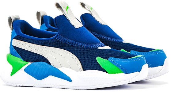 (PS) 푸마 RS-X3 슬립온 K 블루/화이트 309676-02 Order (PS) 푸마 RS-X3 슬립온 K 블루/화이트 309676-02