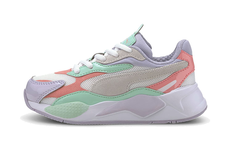 Buy 幼童 Puma Rs-x³ 奇蹟 紫綠粉 低筒運動鞋