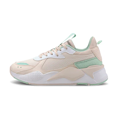 (Youth) Puma Rs-x Collegiate Low Running Shoes Khaki/Green/ 'White'