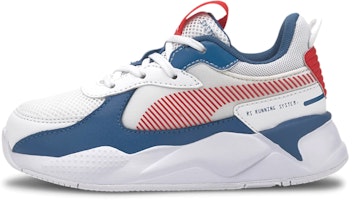 (Preschool) Puma Rs-x Joy Ps Running Shoes /Blue/Red 'White' 372865-02 (Preschool) Puma Rs-x Joy Ps Running Shoes /Blue/Red 'White' 372865-02