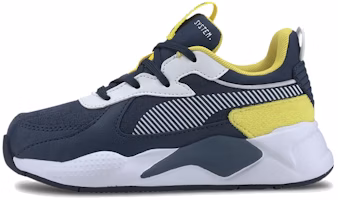 (Preschool) Puma Rs-x Collegiate Low-Running Shoes Blue/ 'Yellow' 371627-02 (Preschool) Puma Rs-x Collegiate Low-Running Shoes Blue/ 'Yellow' 371627-02
