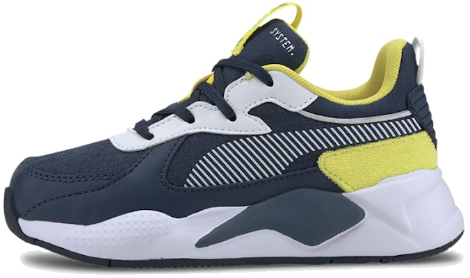 (Preschool) Puma Rs-x Collegiate Low-Running Shoes Blue/ 'Yellow' 371627-02 Buy (Preschool) Puma Rs-x Collegiate Low-Running Shoes Blue/ 'Yellow' 371627-02