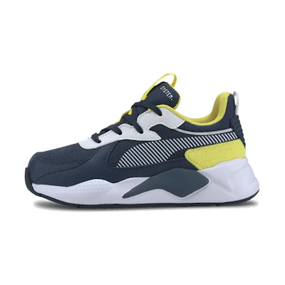 (PS) Puma Rs-x Collegiate Low-Running Shoes Blue/ 'Yellow'
