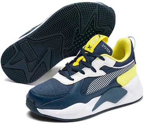 (Preschool) Puma Rs-x Collegiate Low-Running Shoes Blue/ 'Yellow' 371627-02 Lookbook (Preschool) Puma Rs-x Collegiate Low-Running Shoes Blue/ 'Yellow' 371627-02