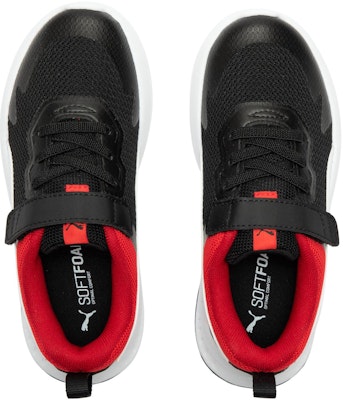 (Preschool) Puma Evolve Run Mesh Alternative Closure 'Black Red' 386239-01 Shop (Preschool) Puma Evolve Run Mesh Alternative Closure 'Black Red' 386239-01