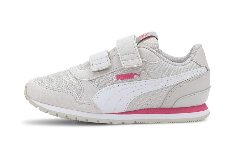 Buy 幼童 Puma Runner V2 Mesh 灰白 跑步鞋