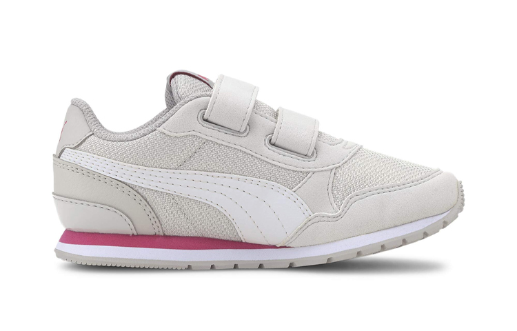 Order 幼童 Puma Runner V2 Mesh 灰白 跑步鞋