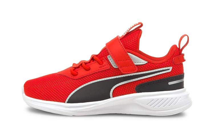 (Preschool) Puma Scorch Runner 'Red White Velcro' 195462-02