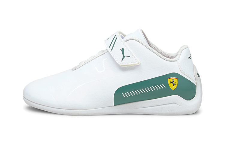 Buy 中童 PUMA Drift Cat Scuderia 低筒 兒童跑步鞋 白綠